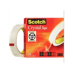 Cinta Adhesiva Transparente Brillo Scotch 19 mm x 66 m