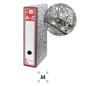 Liderpapel Archivador de Palanca AZ A4 80 mm