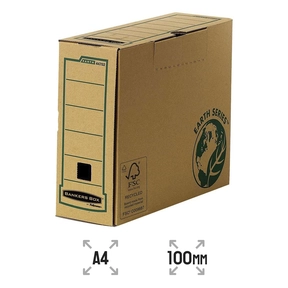 Fellowes Caja de Archivo Definitivo A4 Marrón