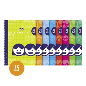 Lamela Cuaderno Tapa Blanda A5 (Pack 10 Uds. Surtidos)