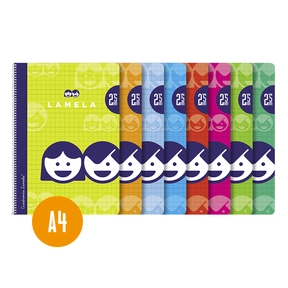 Lamela Cuaderno Tapa Blanda A4 (Pack 10 Uds. Surtidos)