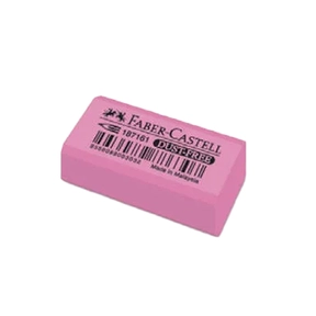 Goma Faber-Castell Dust-Free de Colores