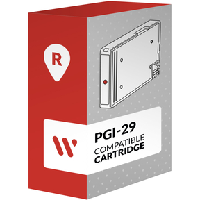 Compatible Canon PGI-29 Rojo