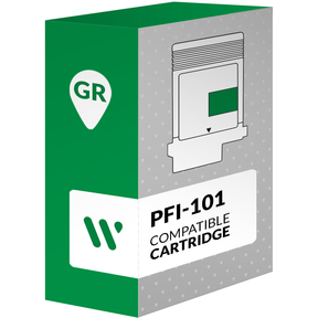 Compatible Canon PFI-101 Verde