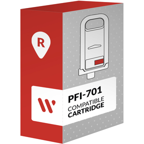 Compatible Canon PFI-701 Rojo