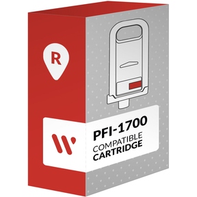 Compatible Canon PFI-1700 Rojo