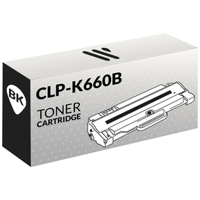 Compatible Samsung CLP-K660B Negro
