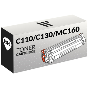 Compatible OKI C110/C130/MC160 Negro