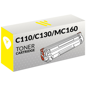 Compatible OKI C110/C130/MC160 Amarillo