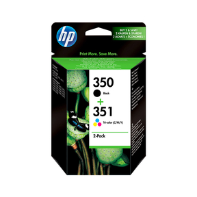 HP 350/351  Pack Negro/Color Original