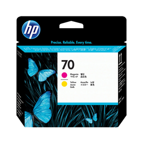 HP 70 Magenta/Amarillo Cabezal de Impresión