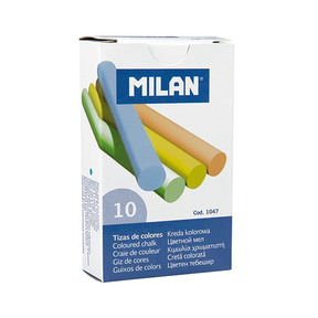 Milan Tizas Colores (Caja 10 Unidades)