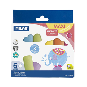 Milan Tizas Antipolvo Maxi (Caja 6 Unidades)