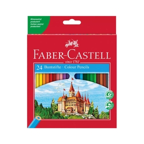 Faber-Castell Lápices de Colores (Caja 24 Und.)