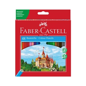 Faber-Castell Lápices de Colores (Caja 48 Und.)