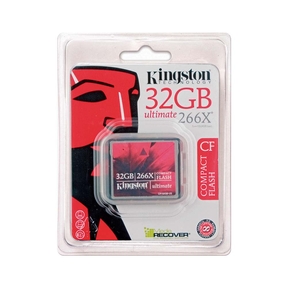 Kingston CompactFlash Ultimate 266x -32GB