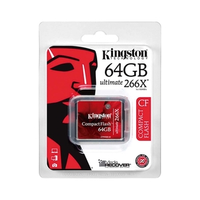 Kingston CompactFlash Ultimate 266x -64GB