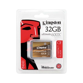 Kingston CompactFlash Ultimate 600x -32GB