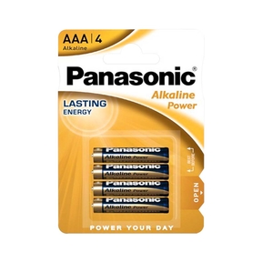 Panasonic Alkaline Power AAA (4 Und.)