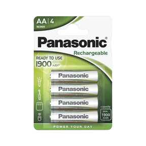 Panasonic AA 1.900 mAh Recargable (4 Und.)