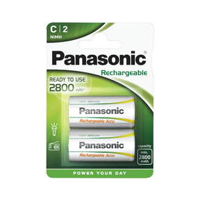 Panasonic C 2.800 mAh Recargable (2 Und.)