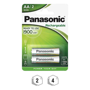 Panasonic AA 1.900 mAh Recargable