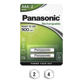 Panasonic AAA 900 mAh Recargable