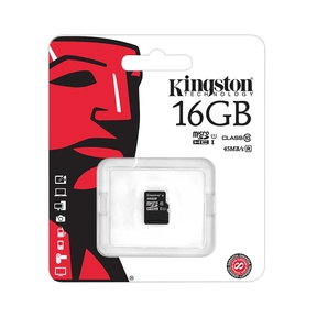 Kingston microSDHC - 16GB UHS-I
