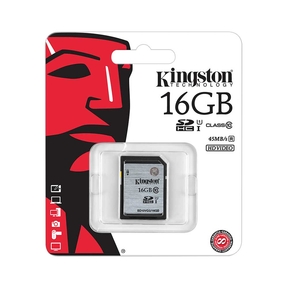 Kingston SDHC - 16GB UHS-I