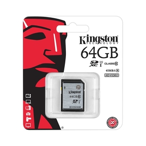 Kingston SDXC - 64GB UHS-I