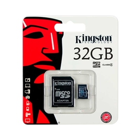 Kingston microSDHC (With Adapter) - 32GB C4
