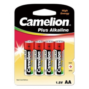 Camelion Plus Pilas Alcalinas AA (Pack 4 Unidades)