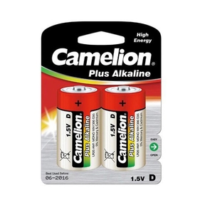 Camelion Plus Pila Alcalina D (Pack 2 Unidades)