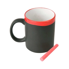 Taza de Pizarra 320 ml (Roja)