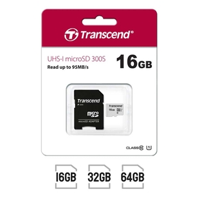 Transcend microSD UHS-I 300S (+Adaptador)