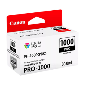 Canon PFI-1000 Negro Foto Original