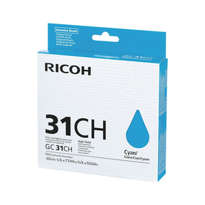 Ricoh GC31CH Cian Cartucho Original - Webcartucho