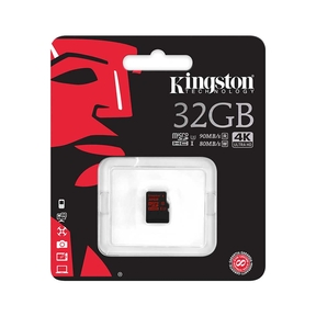 Kingston microSDHC - 32GB U3