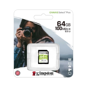 Kingston SDXC Canvas Select Plus - 64GB