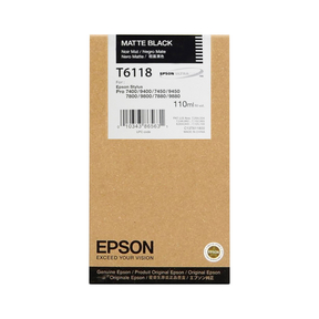 Epson T6118 Negro Mate Original