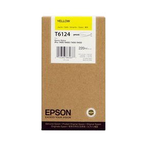 Epson T6124 Amarillo Original