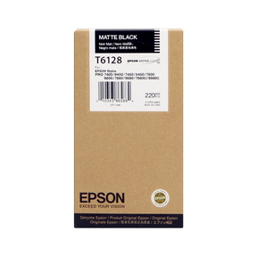 Epson T6128 Negro Mate Original