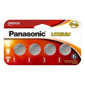 Panasonic Lithium Power CR2032 (4 Und.)