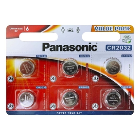 Panasonic Lithium Power CR2032 (6 Und.)