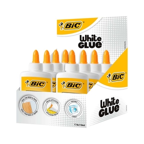 Cola BIC White Glue (Caja 8 Uds.)