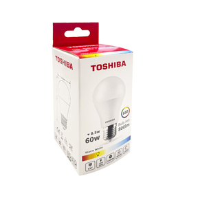 Toshiba LED E27 8,5W Cálida (3000K)