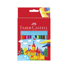 Faber-Castell Felt Tip Pens (Caja 24 Uds.)