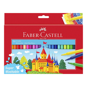 Faber-Castell Felt Tip Pens (Caja 50 Uds.)