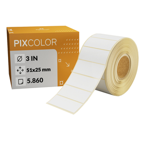 PixColor Industrial Labels 51x25 Térmicas_3