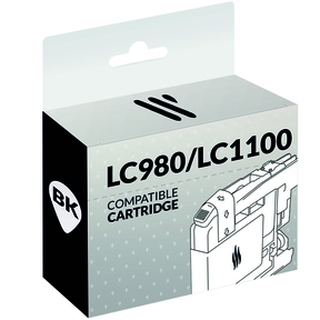 Compatible Brother LC980/LC1100 Negro